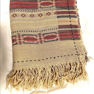 Aztec Print Blanket Scarf
